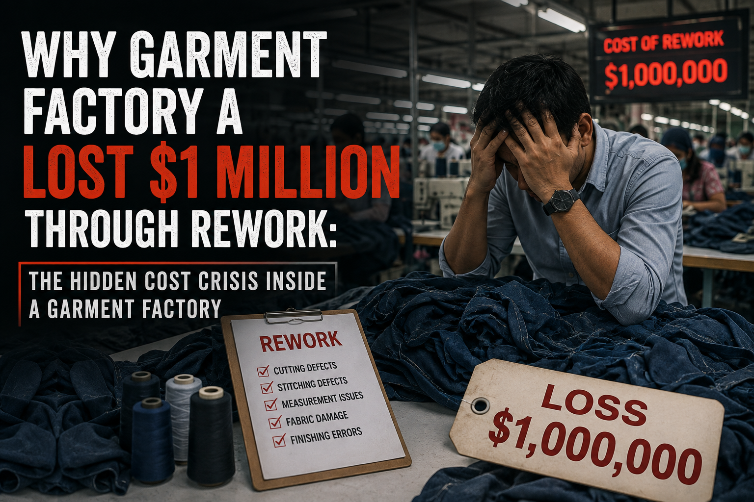 Why Garment Factory Lost $1 Million Through Rework: The Hidden Cost Crisis Inside a Garment Factory