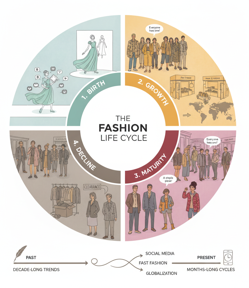 Fashion Life Cycle: Complete Guide to Understanding Fashion Trends
