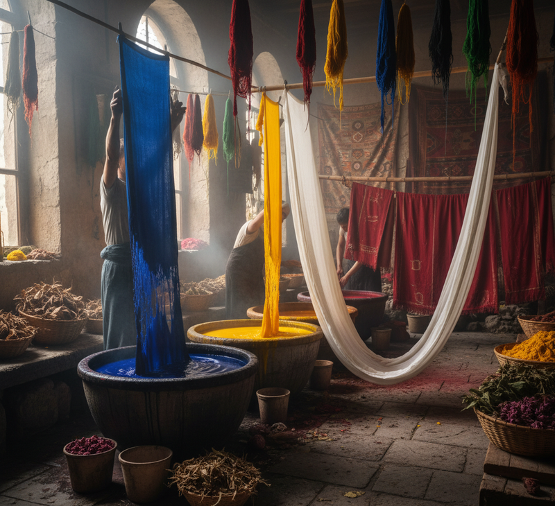 Textile Coloration Process (Dyeing)