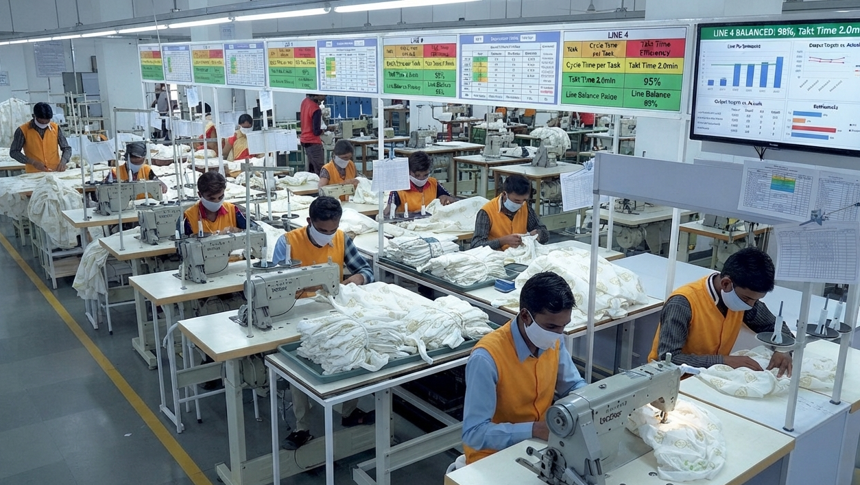 Garment Line Balancing: The Complete Guide to Improving Sewing Line Efficiency