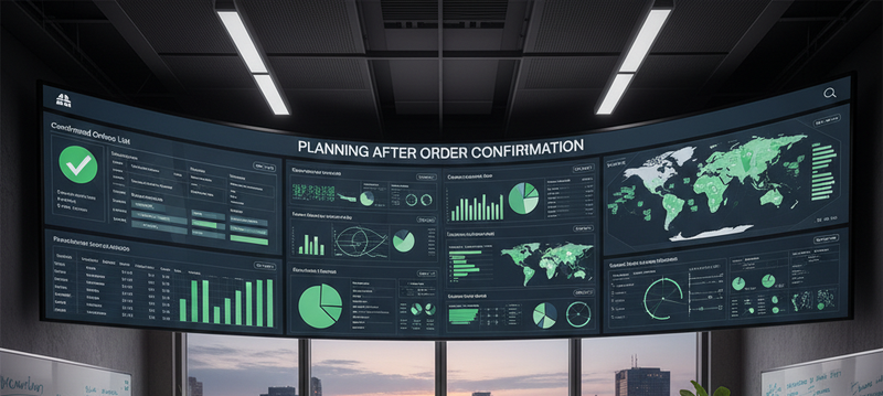 Planning after Order Confirmation