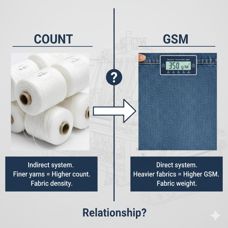 Count Vs GSM