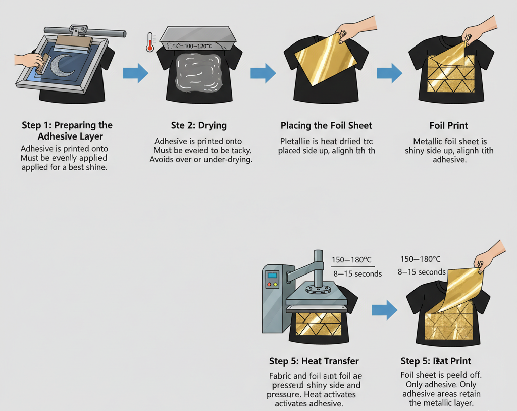Foil Printing Process