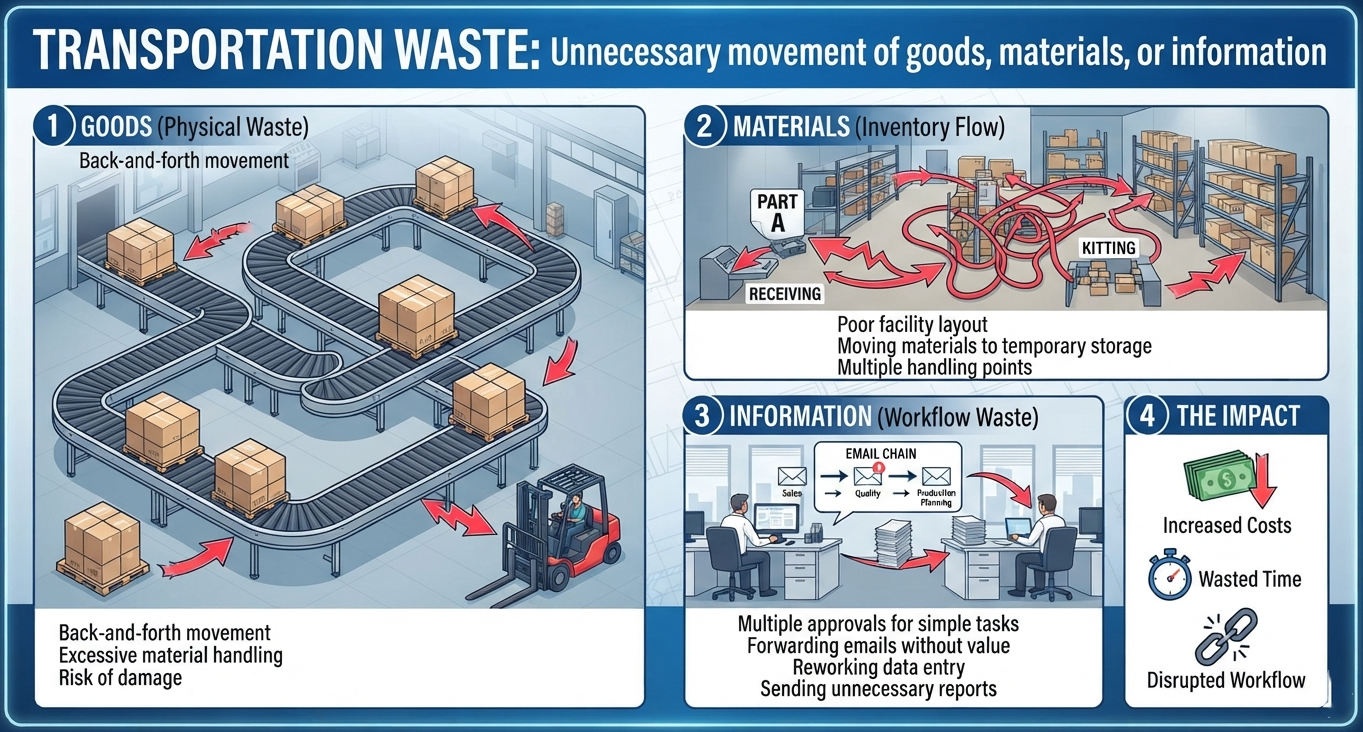 Transportation Wastage (LEAN)