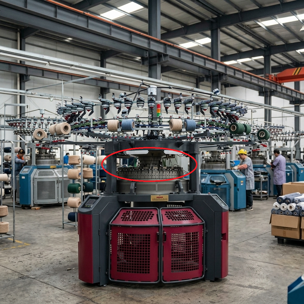 Double Jersey (Interlock) Circular Knitting Machines