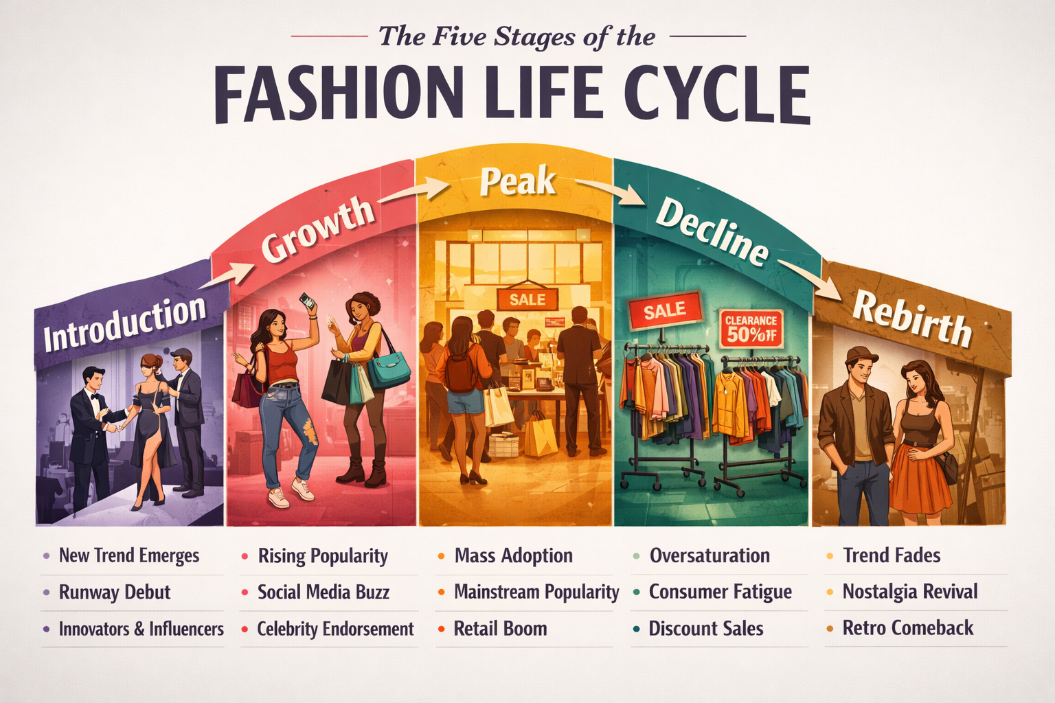 Fashion life cycle