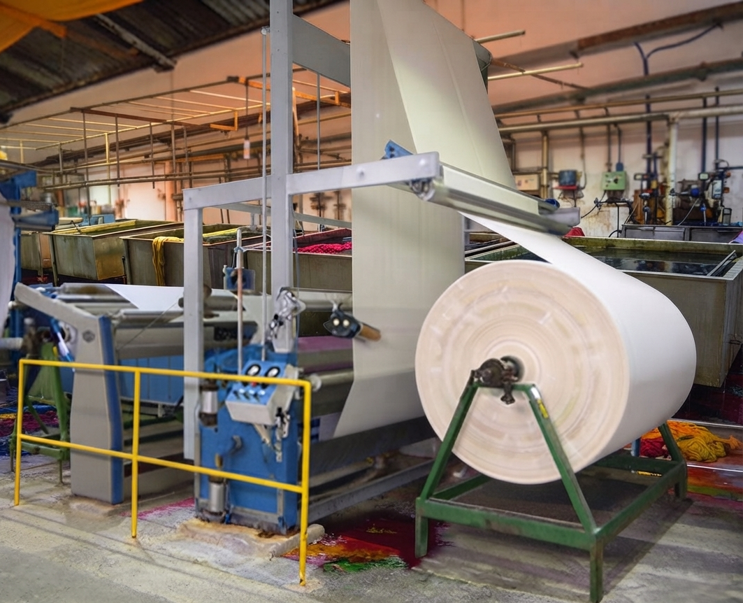 Cold pad batch dyeing machine