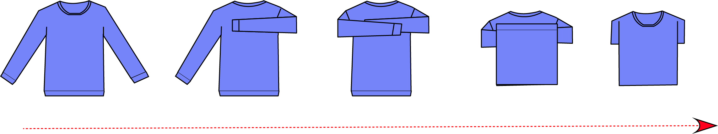  Half Fold or "Book Fold" 