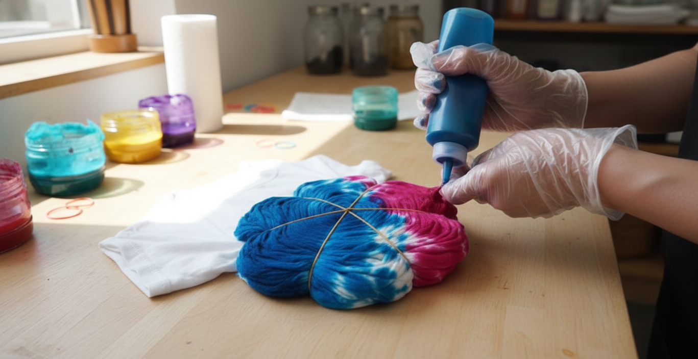 Tie & Dye Printing technique