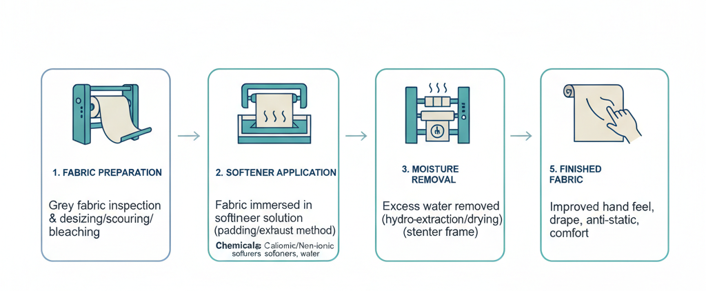 Process flow -Softening