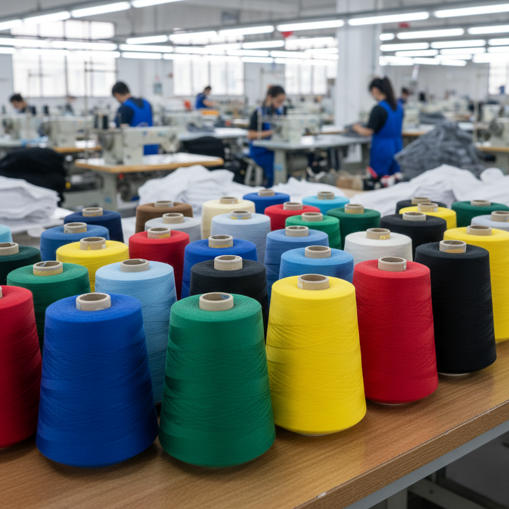 Polyester sewing Thread