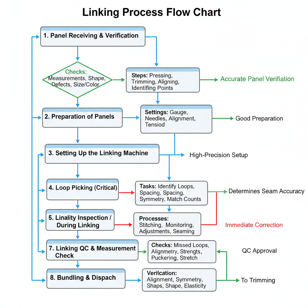 Linking Process flow