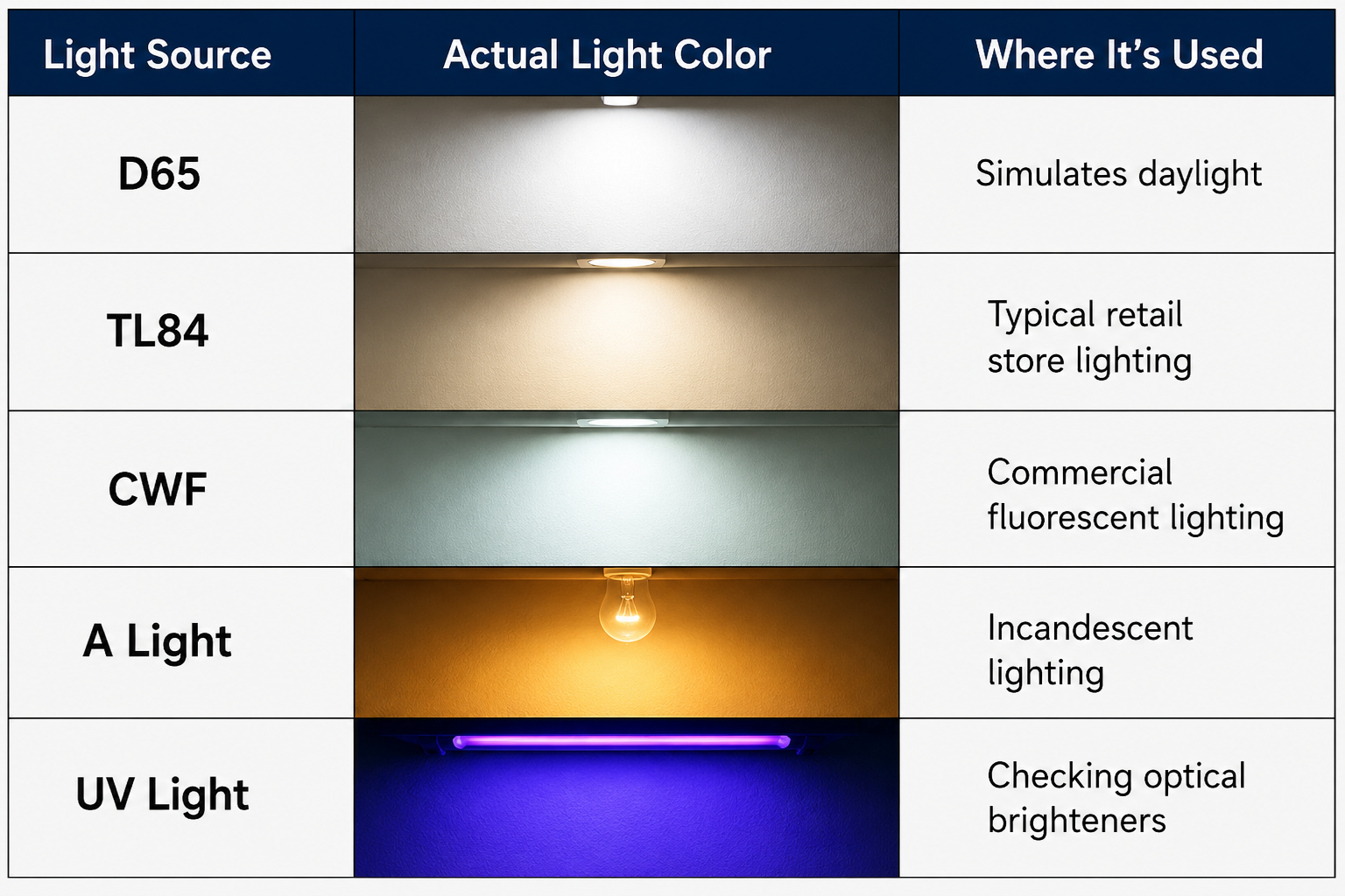 Light sources