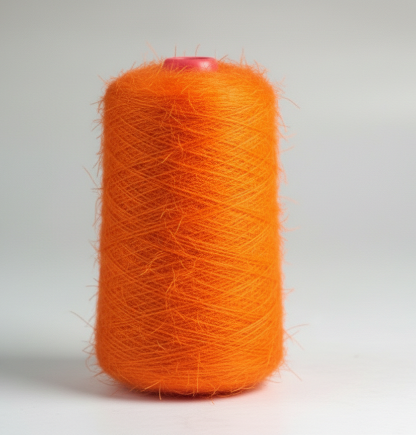 Feather yarn/faux fur yarn