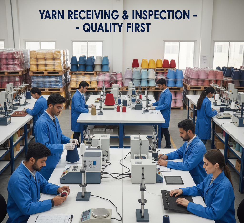 Yarn Receiving & Inspection