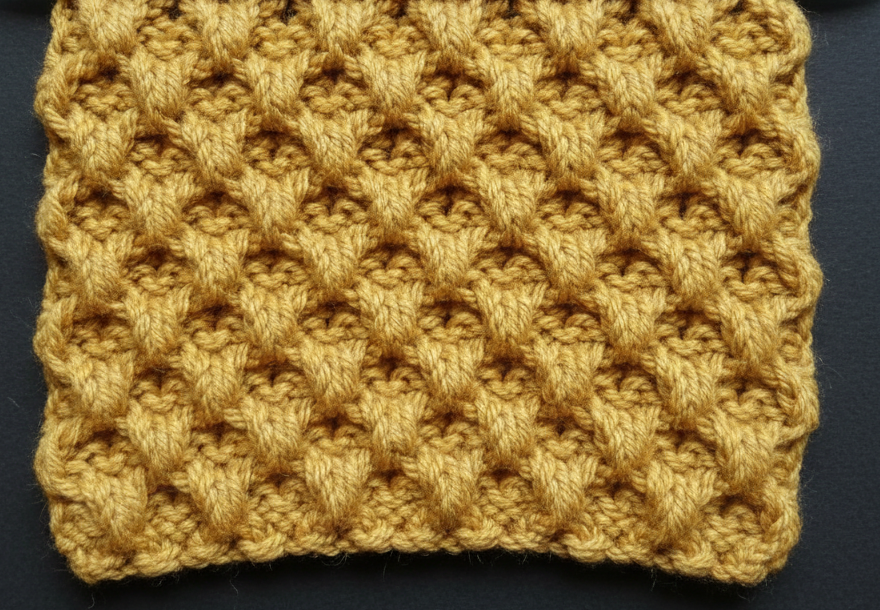 Pineapple knit