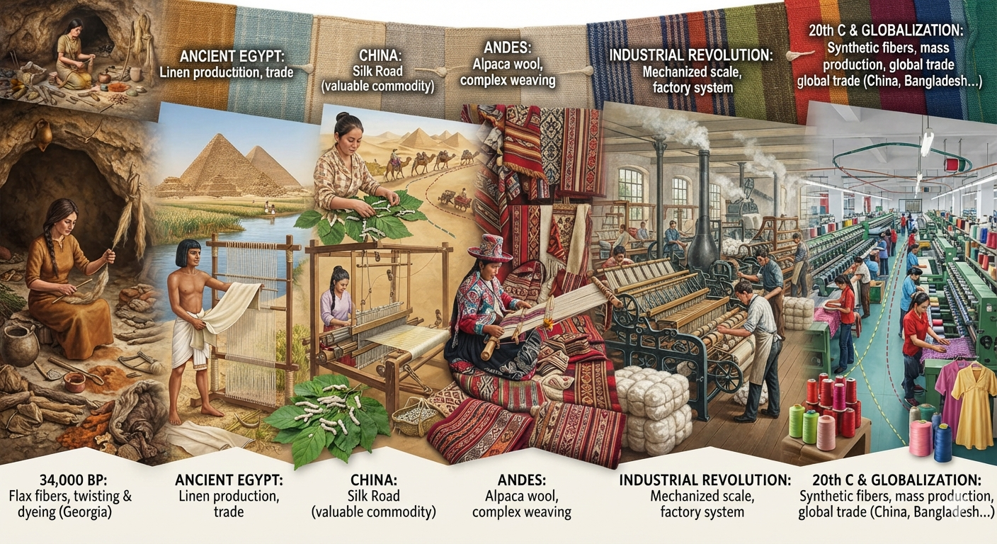 History of Textiles