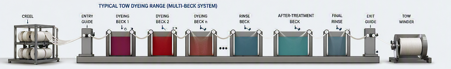 Tow Dyeing Machines beck