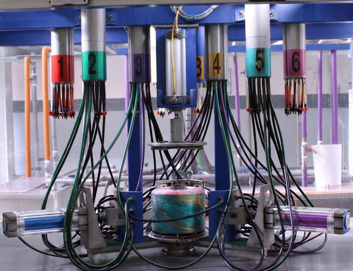 Space Dyeing machine (Cone)