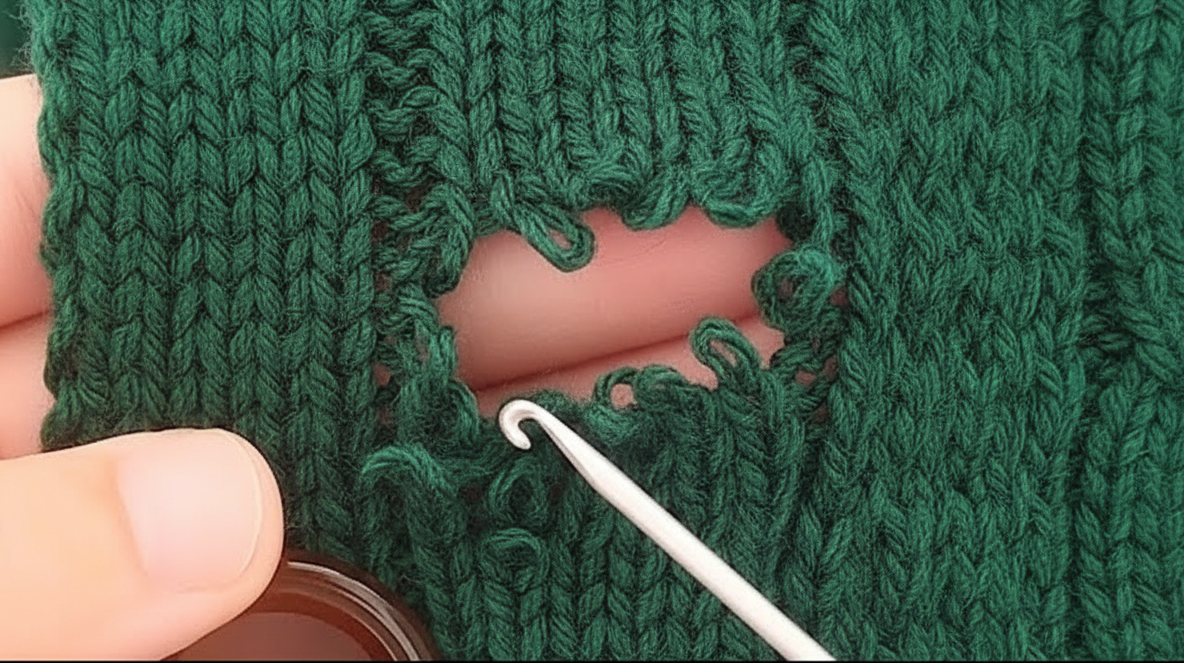 Mending-sweater