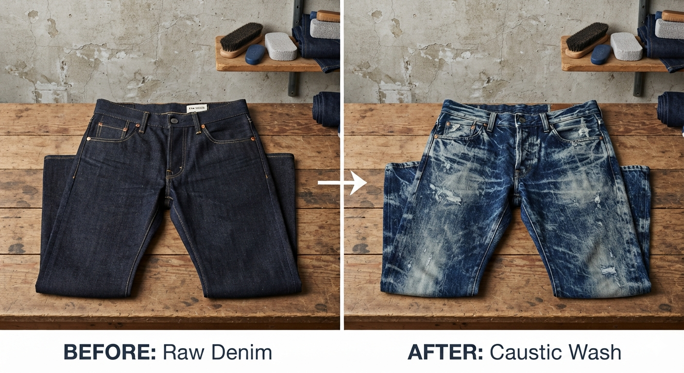 Caustic Wash