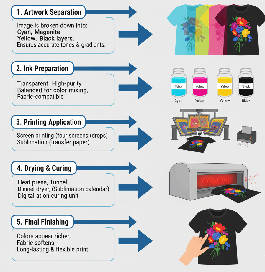 How CMYK Printing Works