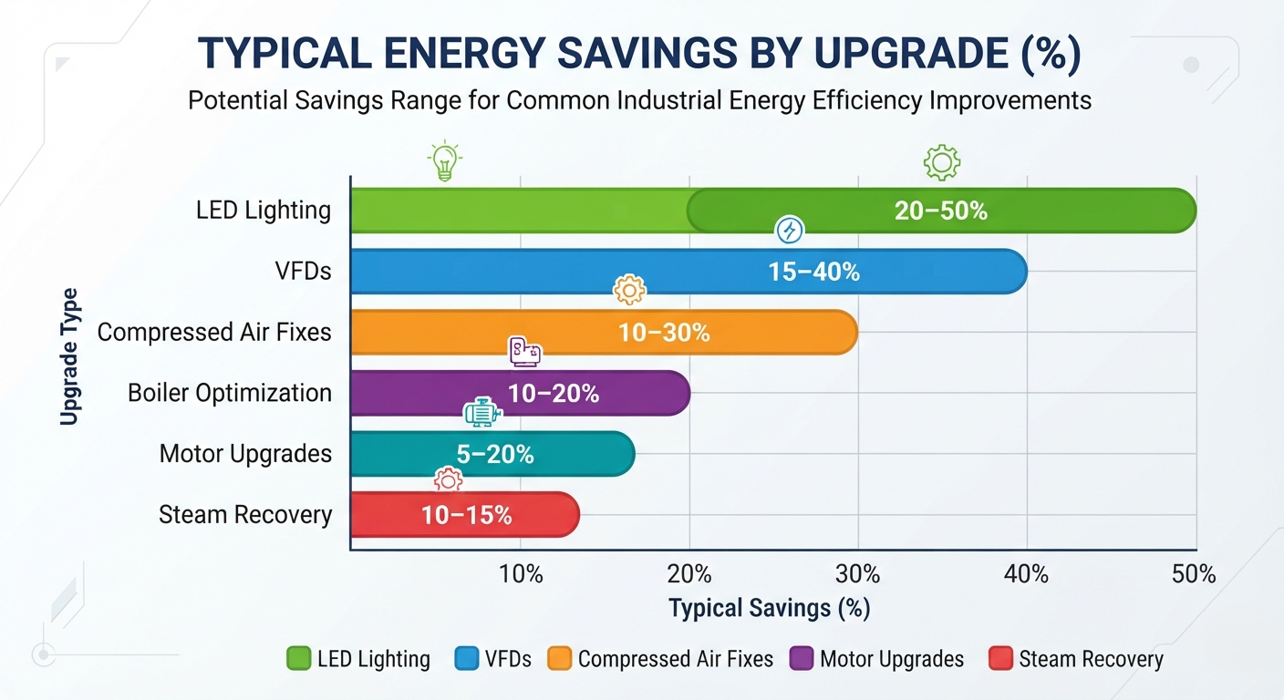 Energy saving by upgrade