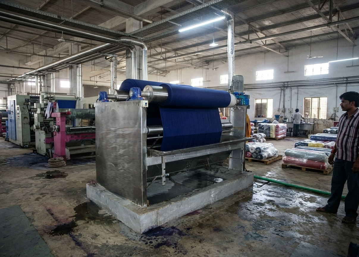 Jigger dyeing machines (conventional)