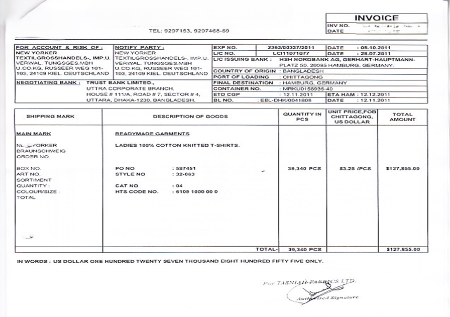 Invoice
