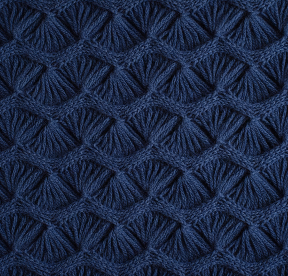 Tuck + Racking knit