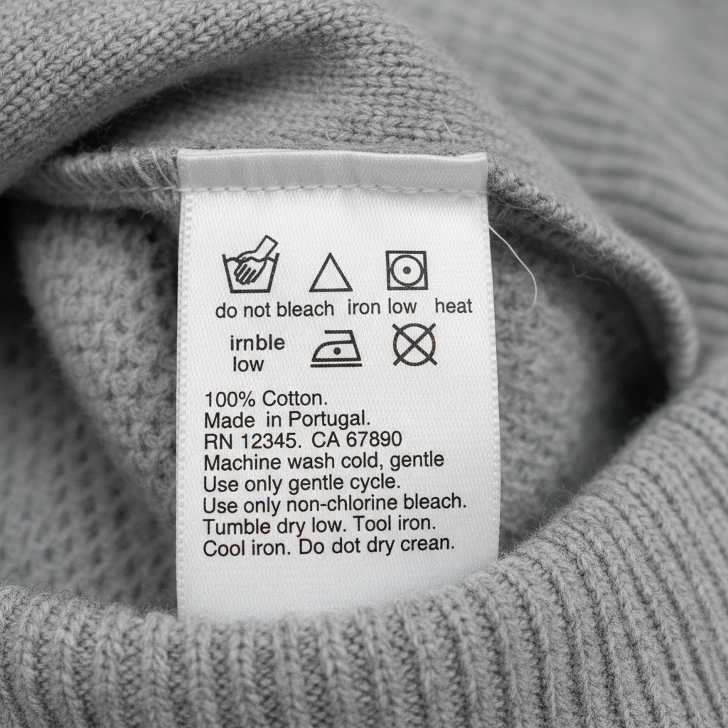 Care label
