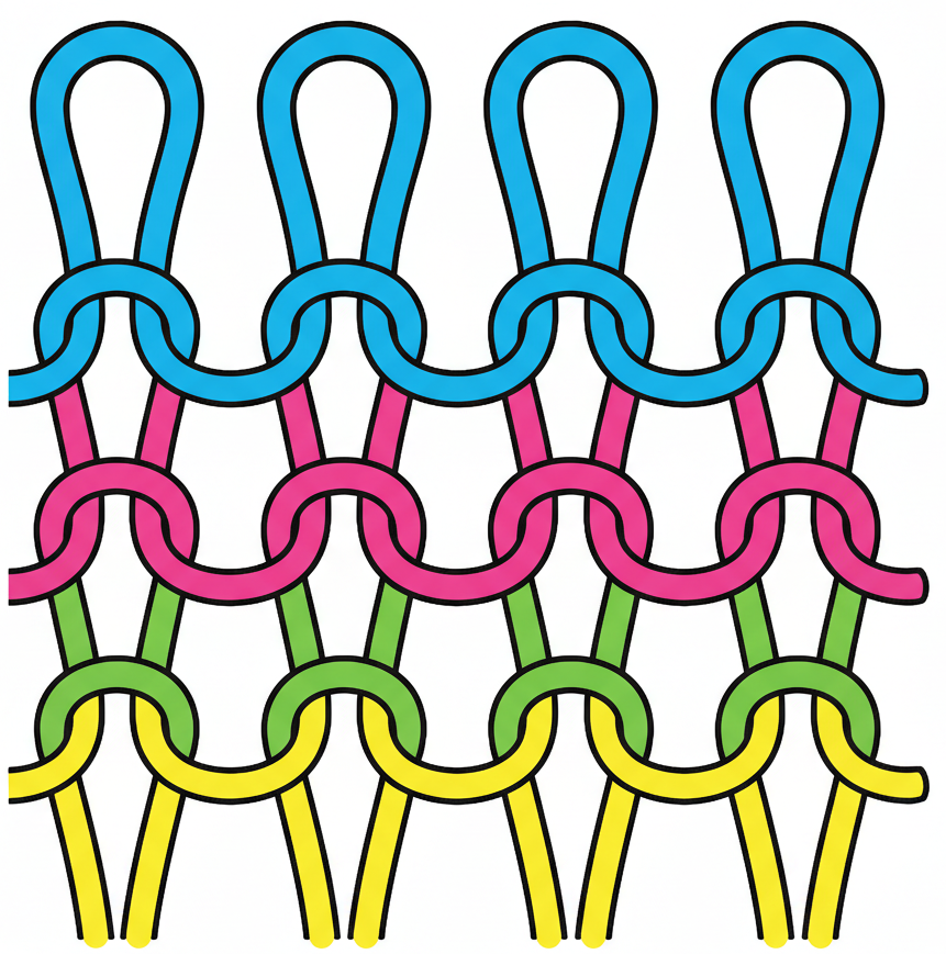 Knit Stitch (Loop Stitch)