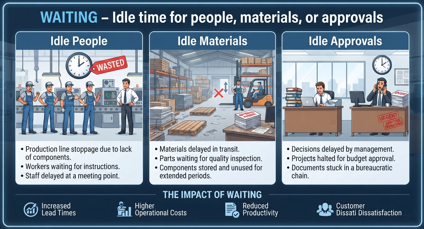 Waiting Wastage (LEAN)
