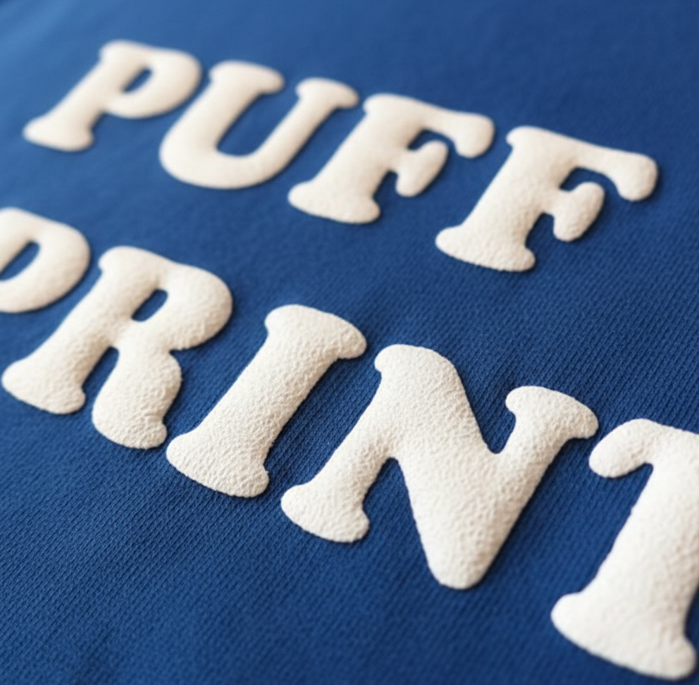Puff / 3D Rubber Printing