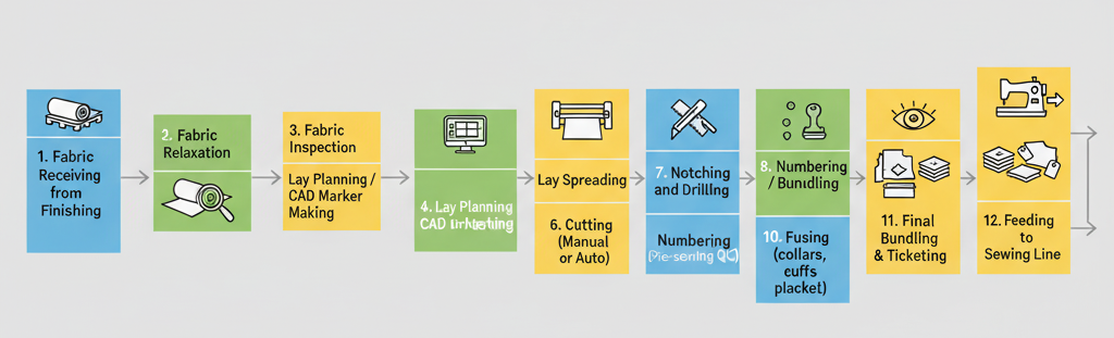 Cutting Process Flow